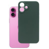 Etui Jelly Case na telefon Apple iPhone 16+ zielone matowe