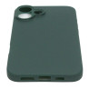 Etui Jelly Case na telefon Apple iPhone 16 A3287 zielone MATT