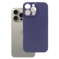 Etui Jelly Case na telefon Apple iPhone 16 Pro A3293 granatowe MATT