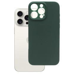 Etui Jelly Case na telefon Apple iPhone 16 Pro Max A3296 zielone MATT