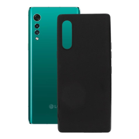 Etui Jelly Case na telefon LG Velvet 5G LMG900N czarne MATT