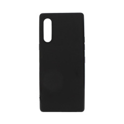 Etui Jelly Case na telefon LG Velvet 5G LMG900N czarne MATT
