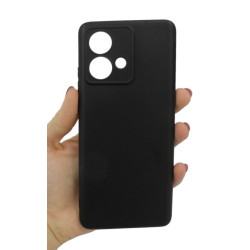 Etui Jelly Case na telefon motorola edge 40 neo 5G czarne matowe