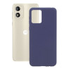 Etui Jelly Case na telefon motorola moto e13 granatowe MATT