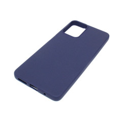 Etui Jelly Case na telefon motorola moto g24 4G / g04 4G / e14 4G / g04s 4G granatowe matowe