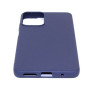 Etui Jelly Case na telefon motorola moto g24 4G / g04 4G / e14 4G / g04s 4G granatowe matowe