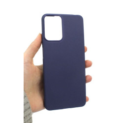Etui Jelly Case na telefon motorola moto g24 4G / g04 4G / e14 4G / g04s 4G granatowe matowe