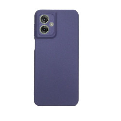 Etui Jelly Case na telefon motorola moto g55 5G granatowe matowe