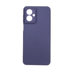 Etui Jelly Case na telefon motorola moto g55 5G granatowe matowe