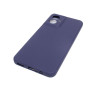 Etui Jelly Case na telefon motorola moto g55 5G granatowe matowe
