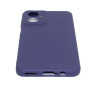 Etui Jelly Case na telefon motorola moto g55 5G granatowe matowe