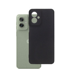 Etui Jelly Case na telefon motorola moto g55 5G XT2435 czarne MATT