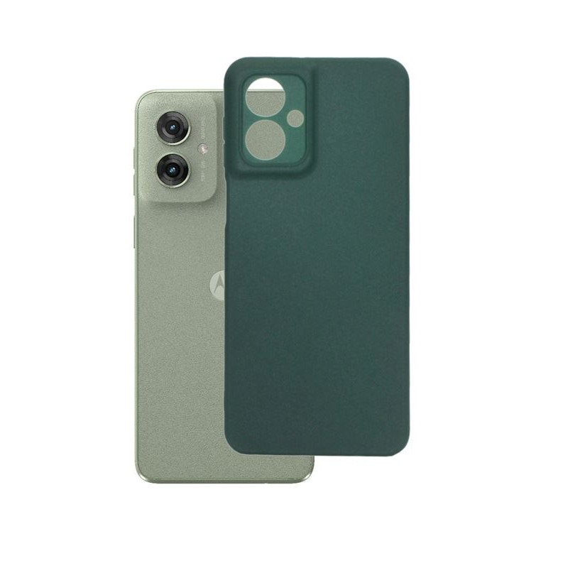Etui Jelly Case na telefon motorola moto g55 5G zielone matowe