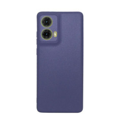 Etui Jelly Case na telefon motorola moto g85 5G granatowe matowe