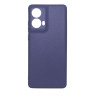 Etui Jelly Case na telefon motorola moto g85 5G granatowe matowe