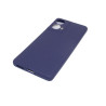 Etui Jelly Case na telefon motorola moto g85 5G granatowe matowe