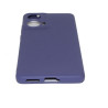 Etui Jelly Case na telefon motorola moto g85 5G granatowe matowe