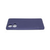Etui Jelly Case na telefon motorola moto g85 5G granatowe matowe