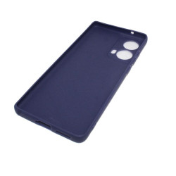 Etui Jelly Case na telefon motorola moto g85 5G granatowe matowe