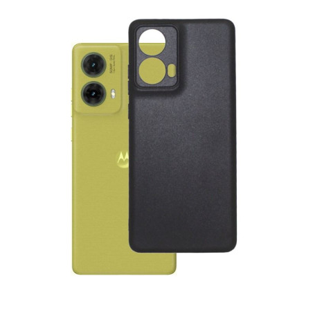 Etui Jelly Case na telefon motorola moto g85 5G czarne matowe