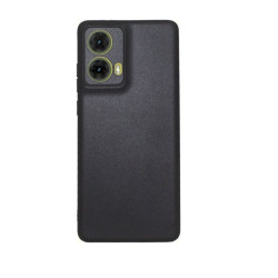 Etui Jelly Case na telefon motorola moto g85 5G czarne matowe