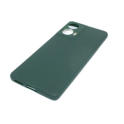 Etui Jelly Case na telefon motorola moto g85 5G zielone matowe