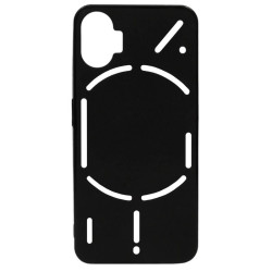 Etui Jelly Case na telefon Nothing Phone 1 A063 czarne MATT