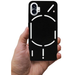 Etui Jelly Case na telefon Nothing Phone 1 A063 czarne MATT