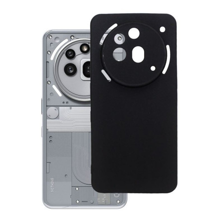 Etui Jelly Case na telefon Nothing Phone 3a Pro 5G A059P czarne MATT