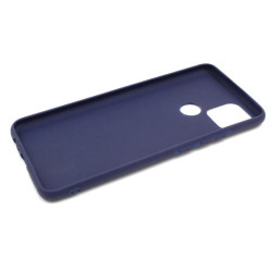 Etui Jelly Case na telefon OPPO A15 / A15s / A35 / Realme C12 granatowe MATT
