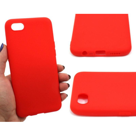 Etui Jelly Case na telefon OPPO A1k CPH1923 czerwone MATT