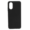 Etui Jelly Case na telefon OPPO A17 czarne matowe