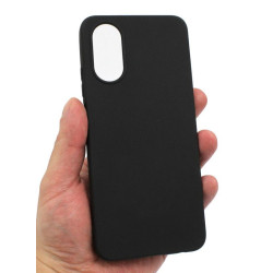 Etui Jelly Case na telefon OPPO A17 czarne matowe