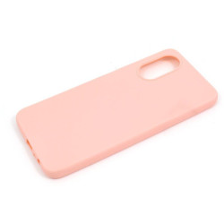Etui Jelly Case na telefon OPPO A17 CPH2477 jasnoróżowe MATT