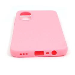 Etui Jelly Case na telefon OPPO A17 różowe matowe