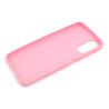 Etui Jelly Case na telefon OPPO A17 różowe matowe