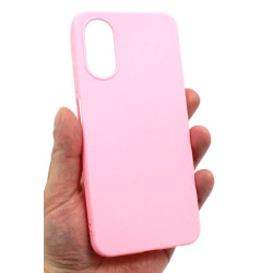 Etui Jelly Case na telefon OPPO A17 różowe matowe