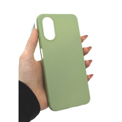 Etui Jelly Case na telefon OPPO A17 CPH2477 oliwkowe MATT