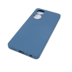 Etui Jelly Case na telefon OPPO A58 4G CPH2577 granatowe MATT