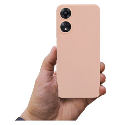 Etui Jelly Case na telefon OPPO A78 5G CPH2483 jasnoróżowe MATT