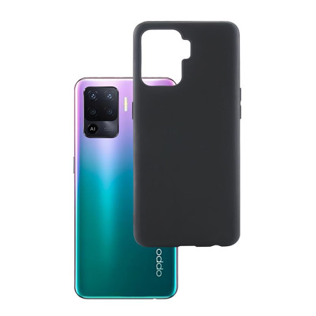 Etui Jelly Case na telefon OPPO Reno 5 Lite / Reno 5F / A94 / F19 Pro czarne MATT