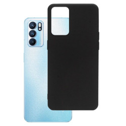 Etui Jelly Case na telefon OPPO Reno 6 5G CPH2251 czarne MATT