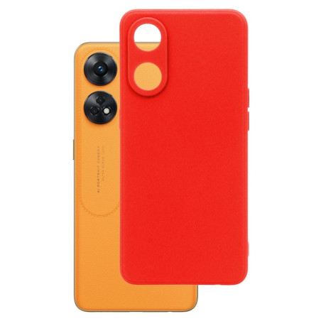 Etui Jelly Case na telefon OPPO Reno 8T 4G CPH2481 czerwone MATT