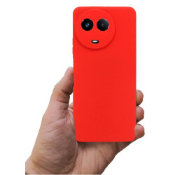 Etui Jelly Case na telefon Realme 11 5G RMX3780 czerwone MATT