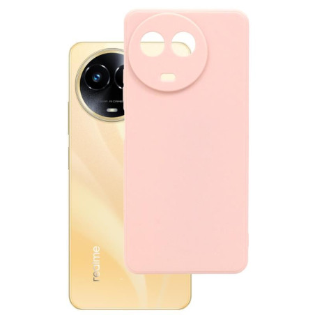 Etui Jelly Case na telefon Realme 11 5G jasnoróżowe matowe