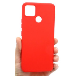 Etui Jelly Case na telefon Realme 7i RMX2193 / Narzo 30A RMX3171 czerwone MATT