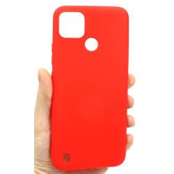 Etui Jelly Case na telefon Realme C21Y / C25Y czerwone MATT