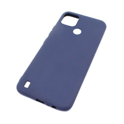 Etui Jelly Case na telefon Realme C21Y / C25Y granatowe MATT
