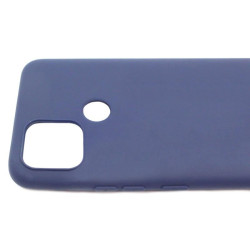 Etui Jelly Case na telefon Realme C21Y / C25Y granatowe MATT