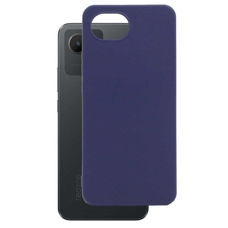 Etui Jelly Case na telefon Realme C30 / Narzo 50i Prime granatowe MATT